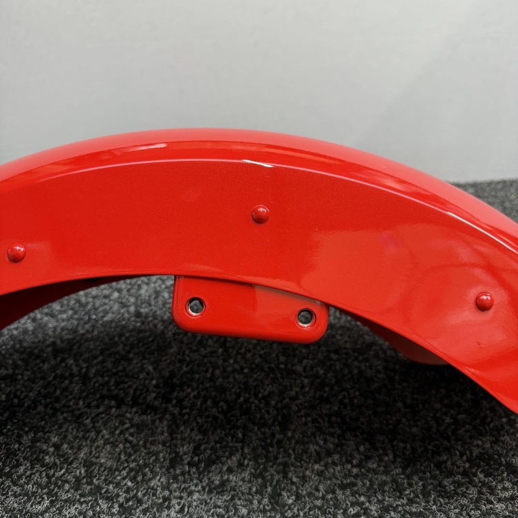 Indian Scout front fender / mudguard in slingshot red